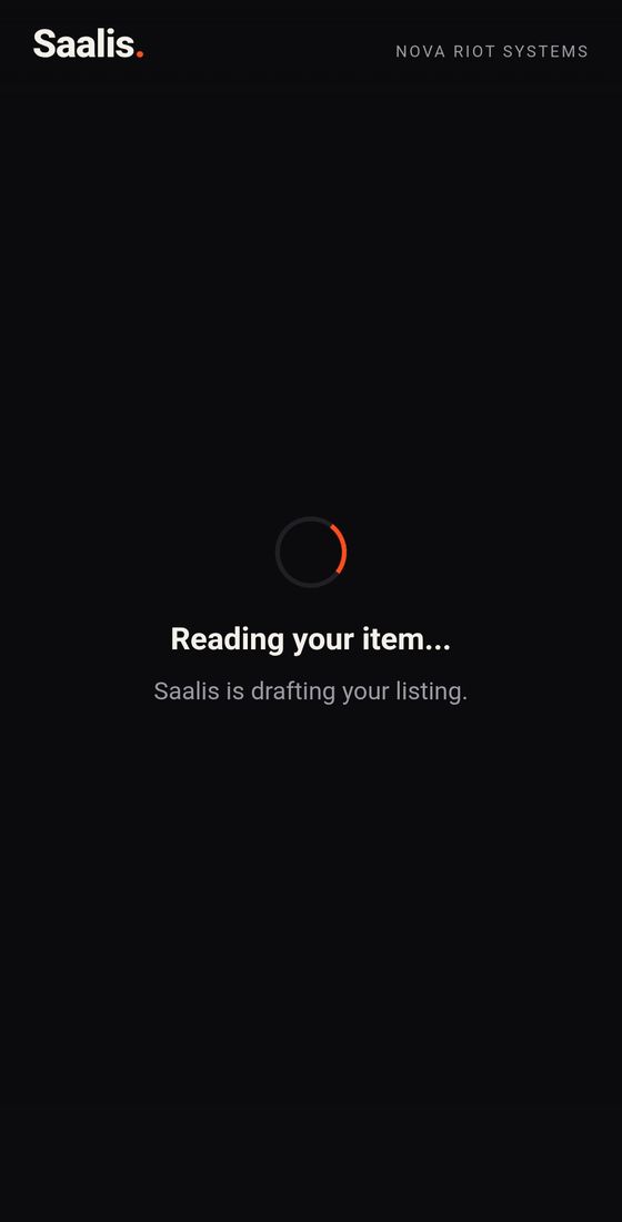 Saalis drafts your listing